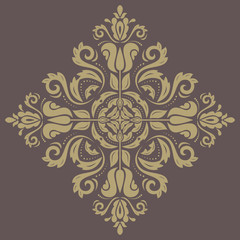 Orient Vector Pattern. Abstract Background