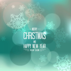 Christmas and New Year background