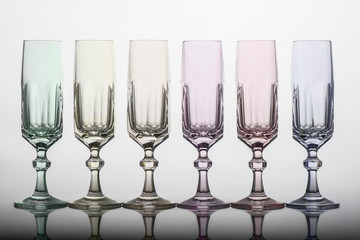 Multicolor glass