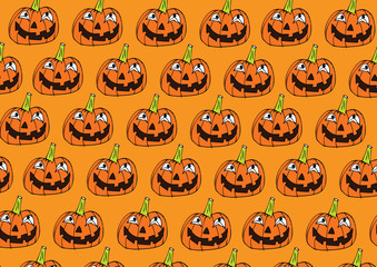 Halloween Pumpkin Background