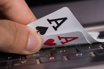 Online gambling concept