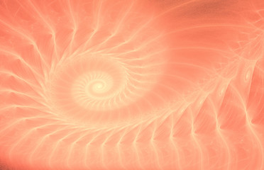 Naklejka premium spiral red