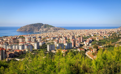 Obraz premium View at Alanya