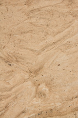Fototapeta na wymiar Dry agricultural brown soil detail natural background