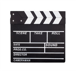 Movie clapperboard