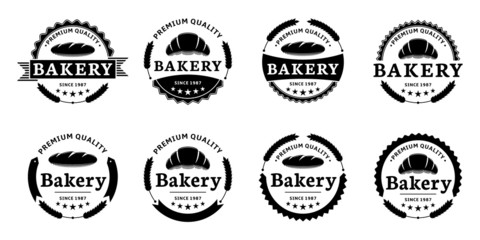 Vector Bakery Labels