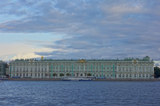 Winter Palace In St Petersburg Russia