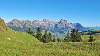 Naklejka premium Blick auf den Alpstein