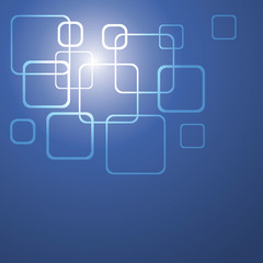 Abstract Background With Squares