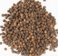 Black pepper in a pile
