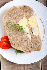 Chicken terrine