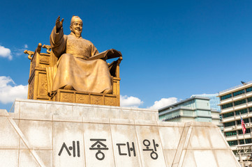 Obraz premium King Sejong