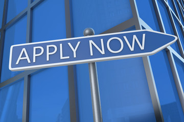 Obraz premium Apply Now