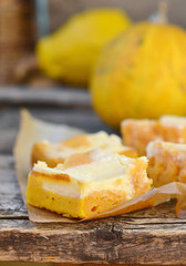 pumpkin pie about cream cheese