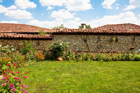 Rural Backyard in Bulgaria