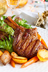 Veal chop