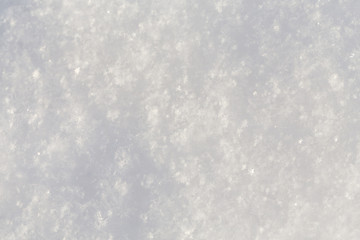 Pure snow texture