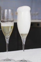 Champagne Bottle Ready For Celebration