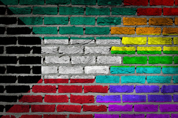 Dark brick wall - LGBT rights - Kuwait