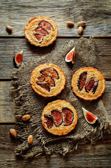 tartlets with Fig and almond cream (Frangipane)