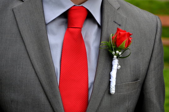 jacket decorated for wedding