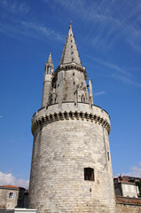 Fototapeta na wymiar Tour de la Lanterne - La Rochelle