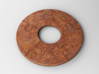 puzzle pieces to place concepts