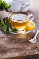 Fresh herbal tea