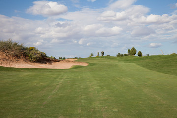 Fototapeta na wymiar Desert Golf Course