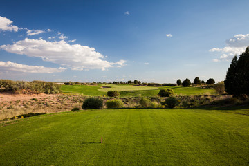 Fototapeta na wymiar Desert Golf Course