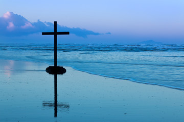 Dawn Beach Cross