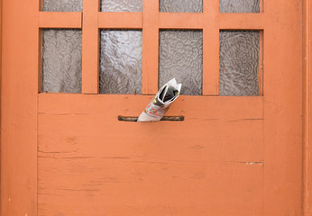 mail delivered to the addressee