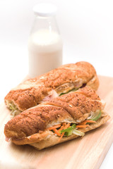 Ham sandwiches
