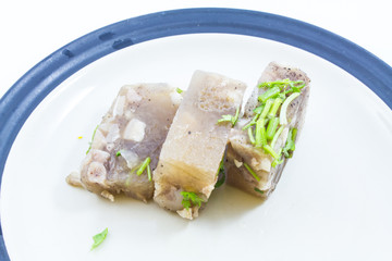 Hard curry, found only in the winter in the North of Thailand,