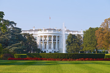 Fototapeta na wymiar The White House in Washington DC