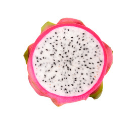 Dragon Fruit on white background
