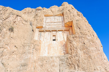Naqsh-e Rustam is an ancient necropolis in Iran.