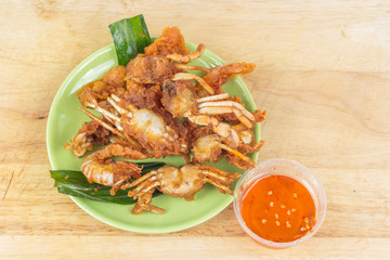 fried sea food shim