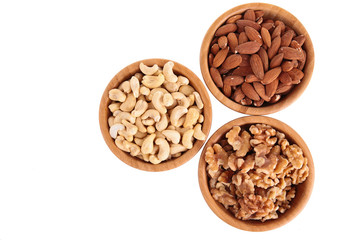 almond,walnut and cashew