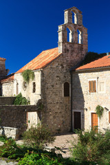 Old small church in Budva, Montenegro