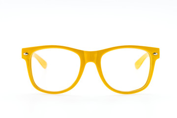 Colorful Eyeglasses isolated on white
