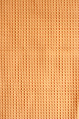 Obraz premium Orange waffle patterned cloth