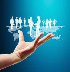 Social network structure