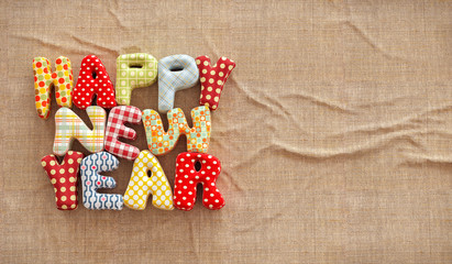 Happy new year text