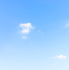 Cloud on blue sky