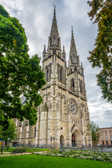 Fototapeta na wymiar Cathedral Notre Dame in Moulins