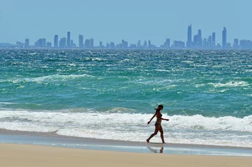 Meubelstickers Surfers Paradise Skyline - Gold Coast Queensland Australia © Rafael Ben-Ari