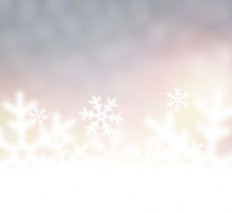 Blurred christmas background.