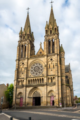 Fototapeta na wymiar Church Sacre Coeur in Moulins