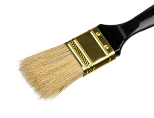paint brush on white background